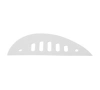 SEWOART Clay Rib For Pottery Plastic Moon-shaped Clay Scraper Tool For Sculpting Shaping Smoothing And Carving Lightweight Pottery Dressing Tool And Professionals
