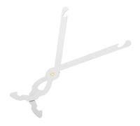 SEWOART Clé à Gaz Réglable en Acier Inoxydable pour Soupape Pression de Bouteille Cylindrique, Outil Multifonction Antidérapant pour Démontage de Vanne Propane, Clé à Pression Robuste