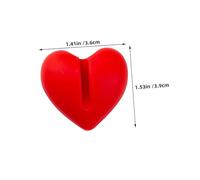 SEWOART Clip de Thermomètre Silicone Rouge pour Cuisson Maintien Ferme Fixation Rapide pour Sucre Friture et Pâtisserie Outil pour Cuisine