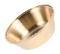 SEWOART Coupe de Culte en Cuivre Doré 3,9x1,6 Po pour Autel | Design Bouddhiste Tibétain, Usage Maison et Contemplation, Portable, Résistance à L’oxydation, Purification