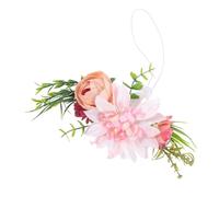 SEWOART Couronne De Fleurs Artificielle pour Chiens Et Chats Accessoire Floral pour Animaux Serre-tête Et Col à Fleurs pour Mariages Fêtes Et Photos Style Européen Et Américain