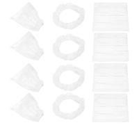 SEWOART Couvre sieges Voiture jetables Housse de Siege Auto Housse de Volant Housse de Levier de Vitesse PE Blanc Lot de 100 pour Atelier Automobile