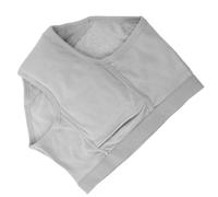 SEWOART Culotte Adulte Anti-fuites Imperméable Lavable Taille L pour Incontinence, Sous-vêtement Protection Intégrale Unisexe Gris, Respirant et Réutilisable pour Personnes Âgées