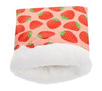 SEWOART De Couchage pour Petits Animaux Coton pour Hamster Cochon Et Écureuil Volant pour Hiver Fraise