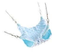 SEWOART De Couchage Suspendu pour Écureuil Douillette pour Petits Animaux Grand Modèle Bleu