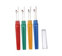 SEWOART Déclencheur De Sectionnement 12 Cm En Métal Et Plastique, Découseur De Couture Pour Broderie, Sélectionneur De Points, Outil De Coupe-fil Avec Capuchon Transparent, Usage Couture Et Diy