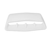 SEWOART Décoration Capot Voiture Aération Blanche Ventilation Extérieure Résistante Aux Intempéries Installation Facile sans Outils Ornement Moteur Compatible