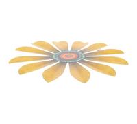 SEWOART Décoration murale à fleurs suspendues Art floral en métal Art mural extérieur Mur de fleurs Artisanat en fer Décoration de jardin Ornement de maison