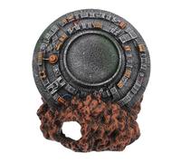 SEWOART Décoration Ovni Résine Artisanat pour Aquarium Ornement De Grotte Cachée Décoration Naturelle pour Poissons