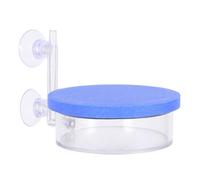 SEWOART Diffuseur Oxygène pour Aquarium Grand Modèle Bleu Pierre à Bulles Silencieuse avec Tube pour Réservoirs Eau Douce et Hydroponie Bulles Fines pour Poissons et Plantes Aquatiques