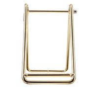 SEWOART Distributeur de Tickets en Acier Inoxydable Doré, Porte-Billets Compact et Stable, Support Rouleaux pour Billetterie Bureau et Cinéma, Organisateur Pratique pour Tombola et