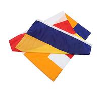 SEWOART Drapeau de Prière Bouddhiste Polyester Décoration Bouddhisme pour Temple et Extérieur Drapeau Tibétain de Bénédiction Suspendu Facilement pour Pratique et