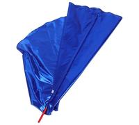 SEWOART Drapeaux de Danse Semi-circulaires Professionnels pour Danse Du Ventre Accessoires de Scène Légers et Pliables Drapeaux de Célébration pour Ministère Pentecôtiste Bleu Royal