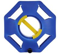 SEWOART Enrouleur de Câble Manuel Bleu en Plastique Petit Format, Bobine de Stockage Portable pour Camping, Caravane et Usage Domestique, Distributeur de Fil Pratique et Léger, Gestion