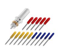 SEWOART Ensemble Daccessoires pour Mini-Lames De Coupe pour Vinyle Réfléchissant pour Une Découpe Efficace Et Portable