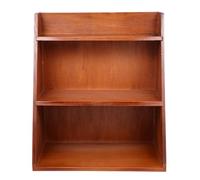 SEWOART Étagère de Rangement de Bureau en Bois Multicouche Marron | Compartiments Polyvalents, Structure Stable et Bords Lisses, pour Carnets et Plantes en Pot