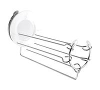 SEWOART Étagère Portable en Acier Inoxydable Bac Récupérateur pour Barbecue, Support à Brochettes Argenté pour Grillades en Extérieur, 1 Set