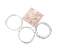 SEWOART Fil Aluminium Flexible pour Sculpture et Artisanat Fil Métallique Bendable avec Base Support Stable pour Modelage Argile et Projets Diy