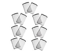 SEWOART Filtrants pour Aquarium Lot de 15 Filets en Polyester Faciles À Nettoyer À Séchage Rapide Et À Fermeture Éclair