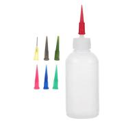 SEWOART Flacon à Presser pour Glaçage de Poterie avec Buses Pointe Aiguille Fine pour Peinture et Décoration DIY Outil Précis pour Loisirs Créatifs et Cuisson Pottery