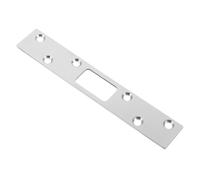 SEWOART Gâche de Porte Acier Inoxydable avec Plaque de Renfort Sécurité Renforcée pour Serrure à Pêne Dormant Installation Facile Accessoire pour Usage Résidentiel Intensif