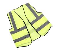 SEWOART Gilet De Sécurité Réfléchissant Respirant Avec Poches Gilet De Haute Visibilité Pour Bénévolat Le Cyclisme Nocturne Travaux Extérieur Fluo