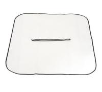 SEWOART Housse de Protection Imperméable Fourre-Tout Imperméable Transparent Bordure Mate Facile à Nettoyer en Eva Main pour Randonnée et Camping