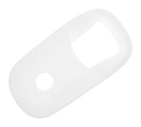 SEWOART Housse en Silicone Blanche pour Souris sans Fil - Protection Antichoc et Antidérapante, Légère et Lavable - Compatible Souris de Bureau, Tablette et Voyage - Accessoire Pratique