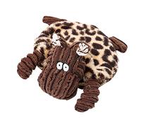 SEWOART Jouets à mâcher pour Chien Jouet Qui grince pour Chien Jouets pour Animaux de Singe Jouet pour Chiot Plush Plush Jouets d'éveil Jouets en Peluche pour Chiens Brown