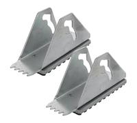 SEWOART Kit 1 Paire de Pieds Antidérapants en Caoutchouc pour Échelle Extensible 21x11x7 Cm, Accessoires de Remplacement pour Stabilité et Sécurité, Protection Solide pour Échafaudage