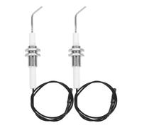 SEWOART Kit Allumeur de Barbecue à Gaz 2 Pièces M10x1 en Céramique et Abs, Outil D'allumage pour Cuisinières, Chauffages et Barbecues Extérieurs, Remplacement Solide et Étincelle Fiable