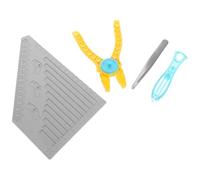SEWOART Kit D’Outils pour Retirer Briques de Construction avec Pince Extracteur et Règle de Mesure Accessoires Légers et Portables pour Démontage Précis de Blocs de Construction