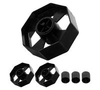 SEWOART Kit de 10 Inserts de Rechange pour Dévidoirs de Ruban Adhésif de Bureau, Mandrins Grands et Petits, Roues en Plastique Compatibles pour École et Bureau, Accessoire