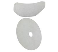 SEWOART Kit de 2 Filtres de Rechange pour Sèche-linge, Tamis Filtrant en Mousse Haute Efficacité, Dimensions 235x34 Mm et 17,3 Cm, pour Entrée et Sortie D’air, Filtre Peluches