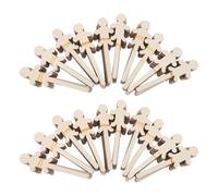 SEWOART Kit De Peinture Sur Bois Pour Enfants 150 Pièces Figurines En Bâtonnets De Bois Idéales Pour Les Activités Manuelles Préscolaires