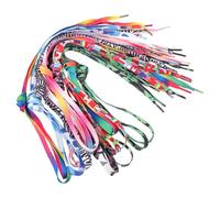 SEWOART Lacets de Chaussures D’alpinisme Plats, 10 Paires, Nylon | Imprimé Coloré, 1 Mètre par Paire, pour Chaussures et Mocassins, Remplacement des Lacets Usés