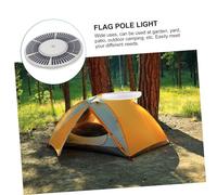 SEWOART Lampe Solaire pour Mât de Drapeau Extérieur Éclairage LED LED Installation Facile Fil pour Jardin Camping et Patio