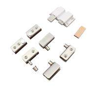 SEWOART Loqueteau Magnétique Inox pour Porte de Meuble Fixation Solide et Anti-poussière pour Armoire Placard et Fermeture pour Portes Vitrées et Coulissantes