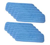 SEWOART Lot de 10 De Rechange pour Sols Durs Lavables Secs Réutilisables pour Serpillière Humide Lingettes Humides/Sèches Nettoyage par Pulvérisation Parquet