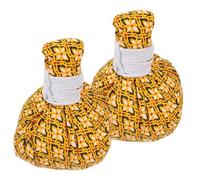 SEWOART Lot de 2 Balles de Massage Chauffantes pour Moxibustion Balle de Massage du Dos Épaules en Herbes Médicinales Réutilisable et Adaptée la Relaxation à Domicile