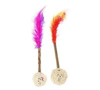 SEWOART Lot De 2 Bâtonnets À Mâcher Interactifs pour Chatons Silvervine pour Samuser en Intérieur