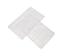 SEWOART Lot de 2 moules en Silicone époxy pour Panneaux de Fleurs et marqueurs de Plantes de Your Garden