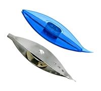 SEWOART Lot de 2 Navettes de Tricot et Tissage en Plastique Transparent et Métal, Outils de Couture DIY pour Artisanat, Accessoires Multifonctions pour Tricotage et Frivolité, Kit Léger