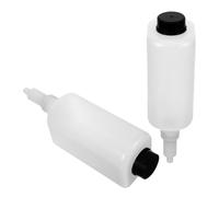 SEWOART Lot de 2 Pièces Pompe Distributeur de Savonnette Mural 350 ML Plastique Solide Compatible Flacon de Savonnette la Cuisine et Liquide Vaisselle Accessoires pour Distributeur