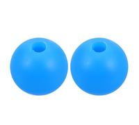 SEWOART Lot de 2 Supports en Caoutchouc Bleu pour Diapasons Universels, Base Ronde Antidérapante, Accessoires pour Thérapie Sonore, Contemplation et Harmonisation des Chakras,
