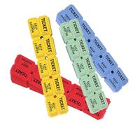 SEWOART Lot de 200 Billets de Tombola Multicolores, Tickets de Jeu en Papier Numérotés pour Fête, Billets pour Événements, Fournitures de Tombola Pratiques et Solide, Usage Fête Foraine