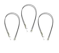 SEWOART Lot de 3 Câbles de Traction Métalliques de Remplacement pour Fauteuil Inclinable, Câble de Levier de Déverrouillage, Adaptés aux Fauteuils de Bureau, Salon de Coiffure et Avion,