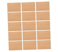 SEWOART Lot de 30 Enveloppes D'invitation Auto-adhésives en Papier Kraft 10,8 X 15,9 Cm, Couleur Naturelle, pour Mariage, Cartes de Vœux, Fêtes et Envoi Sécurisé