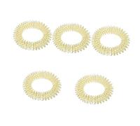 SEWOART Lot De 5 Bracelets De Massage Chinois En Métal Pour Lacupression Du Poignet Et Lamélioration De Lénergie