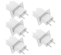 SEWOART Lot de 5 Douilles de Remplacement Universelles pour Magnétron de Micro-ondes Condensateur Traversant, Pièces de Rechange Professionnelles pour Four Micro-ondes,